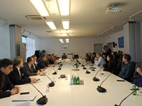 РАДНИ САСТАНАК СА МИНИСТРОМ ПРОСВЕТЕ У ВЕЗИ СА УВОЂЕЊЕМ ДРЖАВНЕ МАТУРЕ